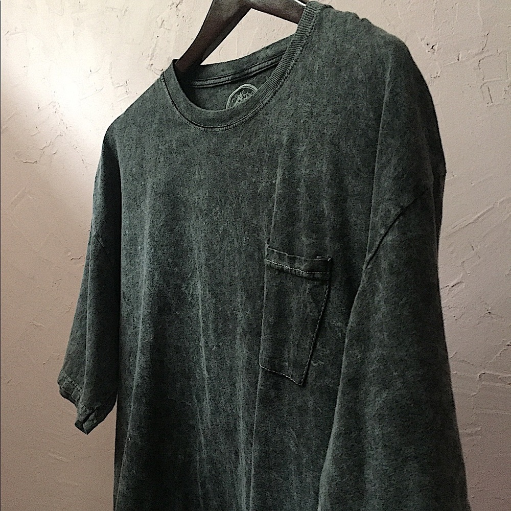 Yeezy Style Mineral Wash Gray Oversize Tee Shirt - Picture 5 of 15